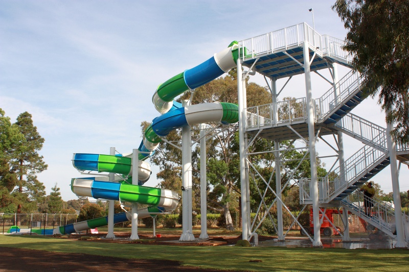 Marion Outdoor Swimming Centre Waterslide, Park Holme, SA Swimplex
