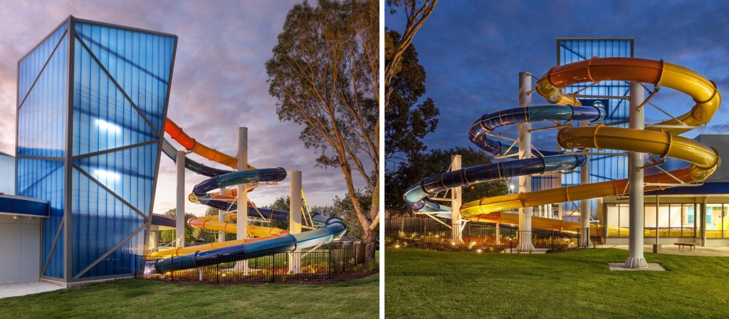 Gippsland Regional Aquatic Centre Water Slides Splash pad