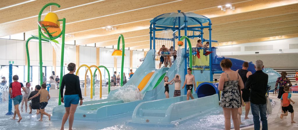 Mount Gambier Aquatic Centre Splash Pad Vortex Waterslides