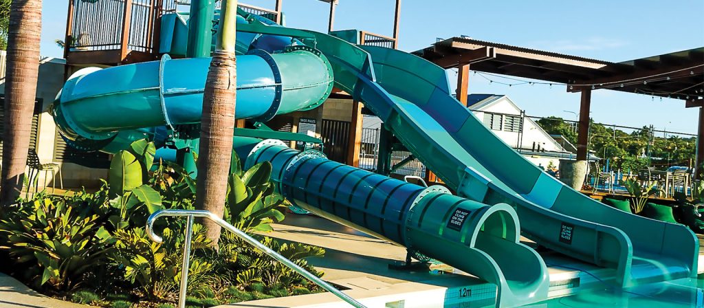 BIG4-Caloundra Swimplex Aquatics Water Slide-