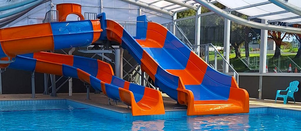 BIG4 Blue-Lake-Holiday-Park Swimplex Aquatics Water Slides